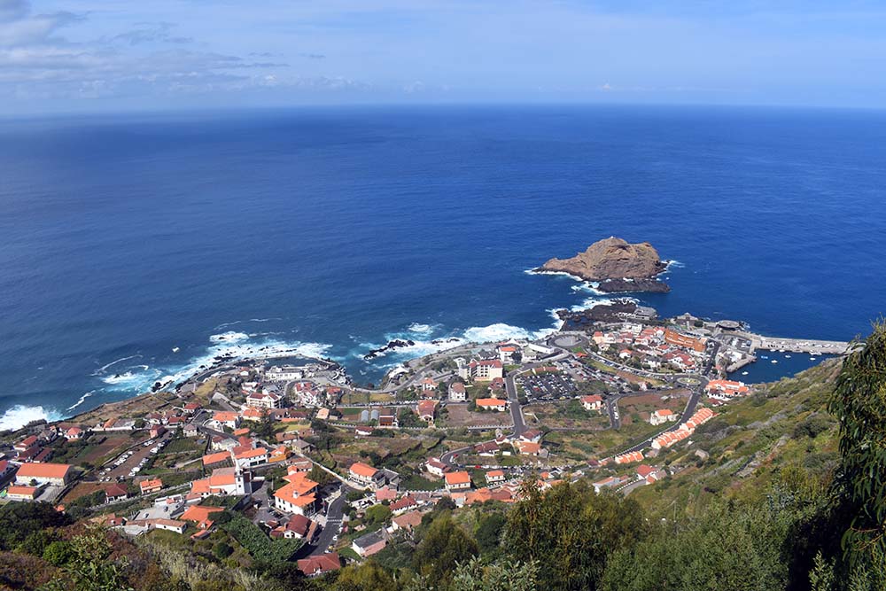 Eine Woche auf Madeira - Aussicht auf Porto Moniz