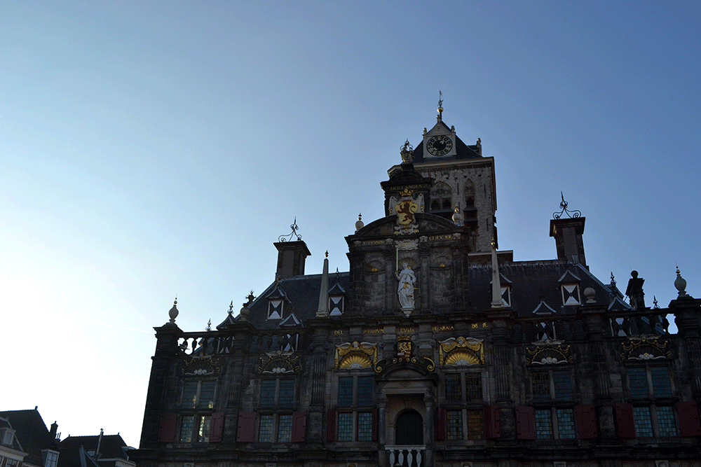 Ein Tag in Delft, Niederlande