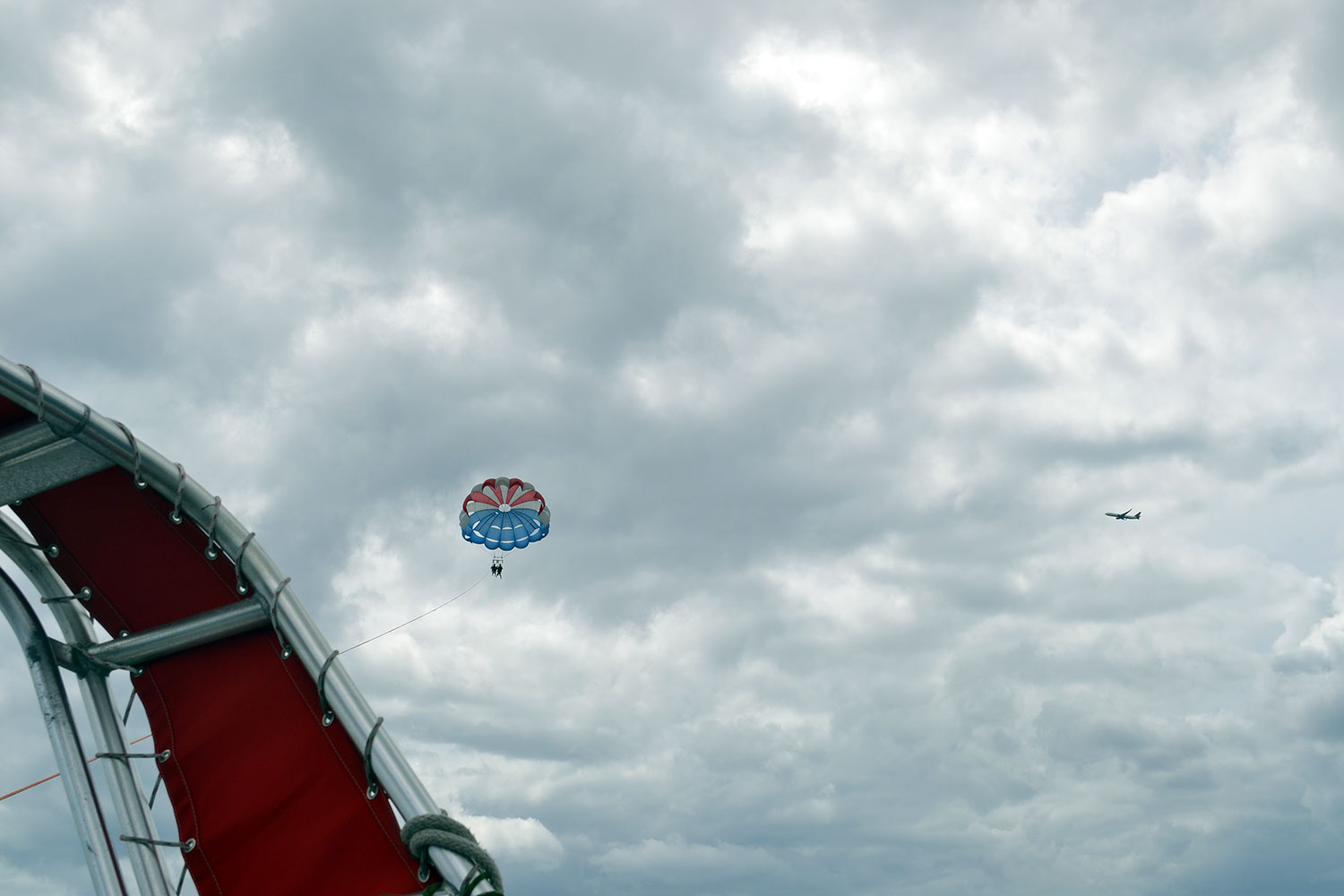 Parasailing auf O'ahu | eine Woche auf Hawaii